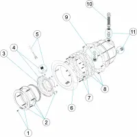 Pièces détachées pour Projecteur orientable parker LINER