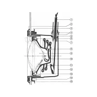 Pièces détachées pour Projecteur ROND 300W
