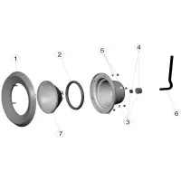 Pièces détachées pour Projecteur sans niche