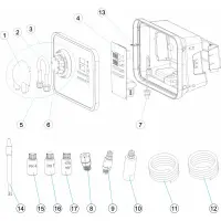 Pièces détachées pour Régulateur AP pH/ORP avec pompe