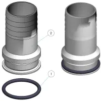 Pièces détachées pour Raccord d'aspirateur Ø 50