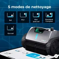 5 modes de fonctionnement - Wybot C1 Pro