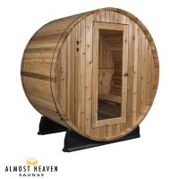 Sauna en Cèdre Barrel SALEM 2 personnes 180 x 120 cm