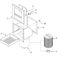 Pièces détachées pour Skimfilter 50 sq.ft. de spa
