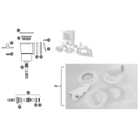 Pièces détachées pour Skimmer AR-100 avec buse