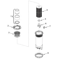 Pièces détachées pour Skimmer de surface DYNA-FLO XL