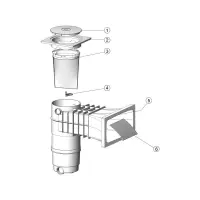 Pièces détachées pour Skimmer Elegance Jumboskim Béton