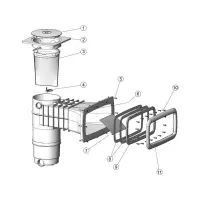 Pièces détachées pour Skimmer Elegance Jumboskim Panneau