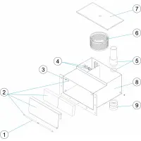 Pièces détachées pour Skimmer GRUNDTEIL
