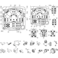 Pièces détachées pour Spa PACIFIC 70