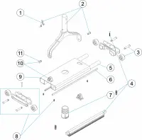 Pièces détachées pour Balai manuel 1"1/2 L.350