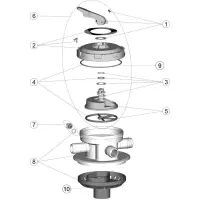 Pièces détachées pour Vanne TOP 1 1/2" TOP