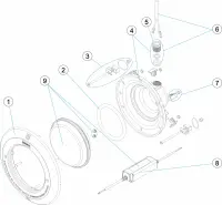Pièces détachées pour Projecteur STANDARD LED
