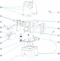 Pièces détachées pour Générateur fibre optique 250W