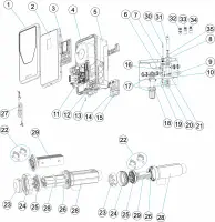 Pièces détachées pour Électrolyseur ELITE CONNECT
