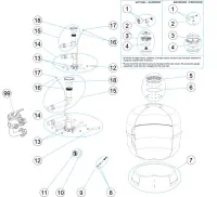 Pièces détachées pour Filtre ASTER
