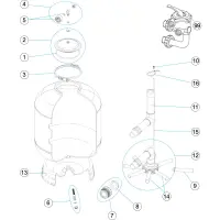 Pièces détachées pour Filtre CORONA side