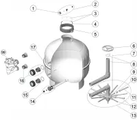 Pièces détachées pour Filtre CANTABRIC 900