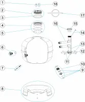 Pièces détachées pour Filtre JUPITER PRO
