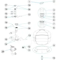 Pièces détachées pour Filtre MULHACEN
