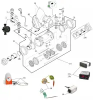 Pièces détachées pour Echangeur de chaleur HEAT LINE et HEAT LINE PLUS