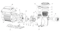 Pièces détachées pour Pompe SUPERFLO VS2 et SUPERMAX VS2