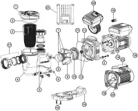 Pièces détachées pour Pompe MAX FLO XL