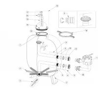 Pièces détachées pour Filtre TRITON, TRITON II