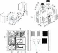 Pièces détachées pour Pompe à chaleur Z950 INVERTER 90kW et 120kW