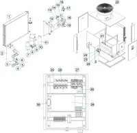 Pièces détachées pour Pompe à chaleur Z950 60kW