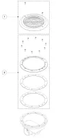 Pièces détachées pour BONDE DE FOND RONDE