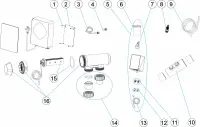 Pièces détachées pour ÉLECTROLYSEUR AQUA CRYSTAL