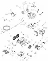 Pièces détachées pour Robot  Zodiac Alpha RA 6370 IQ