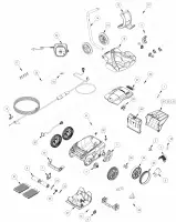 Pièces détachées pour Robot  Zodiac Alpha RA 6700 IQ