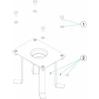 Pièces détachées pour Ancrage jeux aquatiques