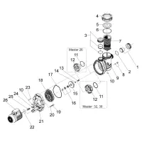 Pièces détachées pour AQUA MASTER 26, 32, 38