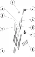 Pièces détachées pour Aspirateur POOL & SPA VAC
