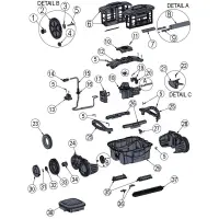 Pièces détachées pour B100, B100+