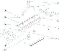 Pièces détachées pour Balai manuel 1 1/2" L.450
