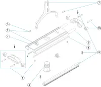 Pièces détachées pour Balai manuel 2" L.450