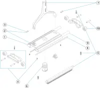 Pièces détachées pour Balai manuel clip 1 1/2" L.350