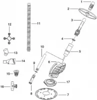 Pièces détachées pour Robot Baracuda TOPAZE