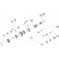 Pièces détachées pour Blower double étape 3kW