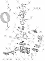 Pièces détachées pour Robot ZODIAC Bluedrops 10 / CNX10