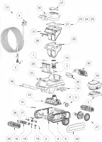 Pièces détachées pour Robot ZODIAC Bluedrops 20