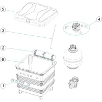Pièces détachées pour Boîtier enterré RAMSES II