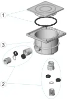 Pièces détachées pour Boite de connexion EASY-LINE