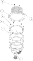 Pièces détachées pour Bonde de fond Liner