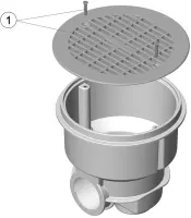 Pièces détachées pour Bonde de fond NORM BETON