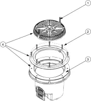 Pièces détachées pour Bonde de fond STARGUARD
